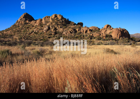 Himmel Berg Afrikas-Namibia Rock Windhoek Rehoboth Stockfoto