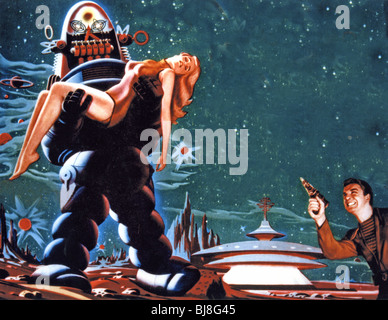 FORBIDDEN PLANET - 1956 MGM film Stockfoto