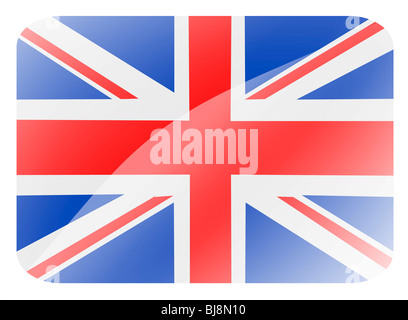 Vereinigtes Königreich Großbritannien Großbritannien gb Flagge Stockfoto