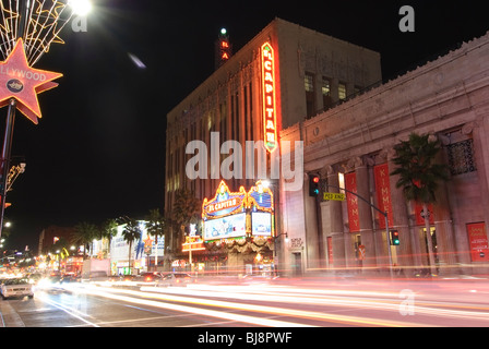 El Capitan Theater in Hollywood, Kalifornien. Stockfoto