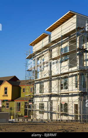 Eisenhütte Entwicklung des Lofts und Häuser in West Sacramento, Kalifornien, USA Stockfoto