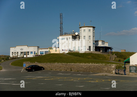 Komplexe Gipfel auf der Oberseite der Great Orme in Landudno, North Wales Stockfoto