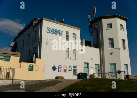 Komplexe Gipfel auf der Oberseite der Great Orme in Landudno, North Wales Stockfoto
