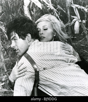 BONNIE AND CLYDE - 1967 Warner Film mit Warren Beatty und Faye Dunaway Stockfoto