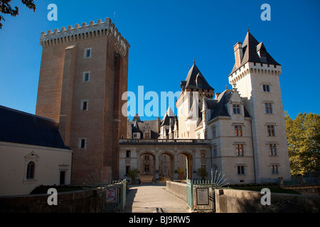 DAS SCHLOSS VON HENRI IV, PAU Stockfoto