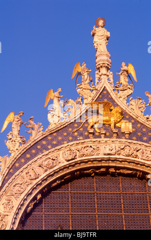 Venedig, März 2008 - Str. kennzeichneten Basilica Stockfoto