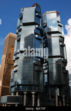 Lippo Centre in Hongkong Stockfoto