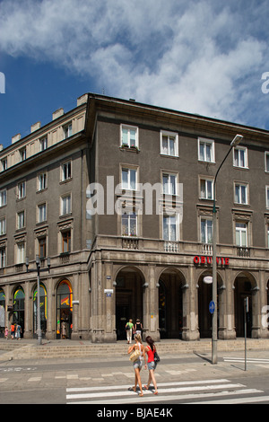 Nowa Huta, Centralny Square, Krakau, Krakau, Polen Stockfoto