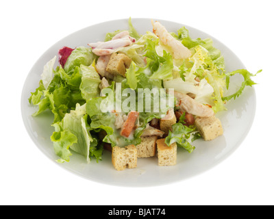 Ceaser Geflügelsalat Stockfoto