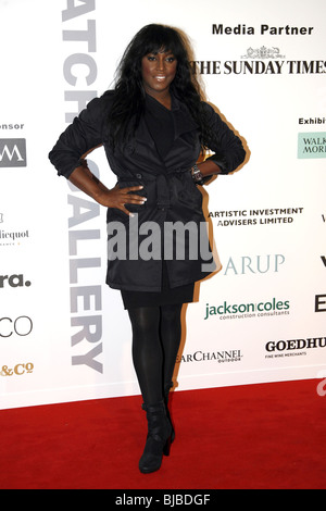 MICA PARIS SAATCHI Galerie Neueröffnung CHELSEA LONDON LONDON LONDON ENGLAND 7. Oktober 2008 Stockfoto