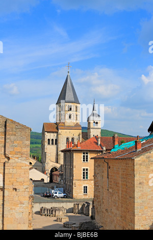Benediktiner Cluny Abtei (1088-1131), Burgund, Frankreich Stockfoto