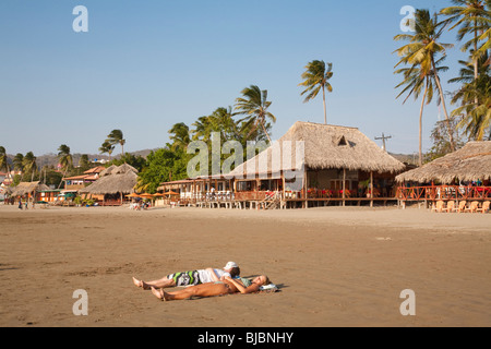 Strand, San Juan del Sur, Nicaragua Stockfoto