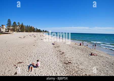 Glenelg Beach, South Australia Stockfoto