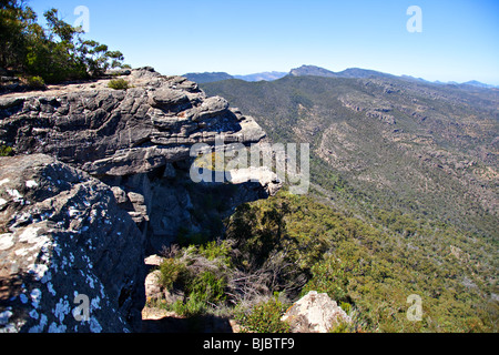 Der Balkon Suche, Grampians National Park, Victoria Stockfoto