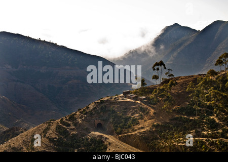 Landschaft, umgeben von Asmara, Eritrea Stockfoto