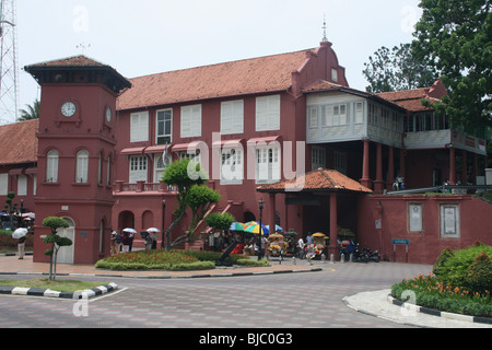 Stadthuys Museum Dutch Square Melaka Malaysia April 2008 Stockfoto