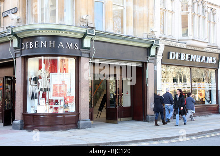 Debenhams Kaufhaus in Oxford UK. Stockfoto