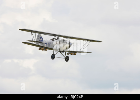 Hawker Hind bei Duxford Air anzeigen Stockfoto