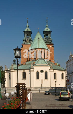 Kathedrale in Gniezno, Wielkopolskie, Polen Stockfoto