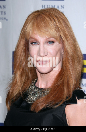 KATHY GRIFFIN Kampagne L.A. GALA DINNER Jahrhundert MENSCHENRECHTSSTADT LOS ANGELES CA USA 13. März 2010 Stockfoto