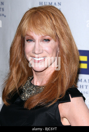 KATHY GRIFFIN Kampagne L.A. GALA DINNER Jahrhundert MENSCHENRECHTSSTADT LOS ANGELES CA USA 13. März 2010 Stockfoto