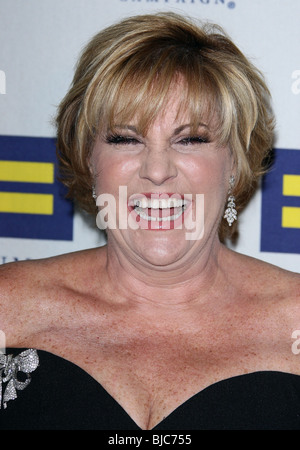 LORNA LUFT Kampagne L.A. GALA DINNER Jahrhundert MENSCHENRECHTSSTADT LOS ANGELES CA USA 13. März 2010 Stockfoto