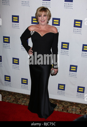 LORNA LUFT Kampagne L.A. GALA DINNER Jahrhundert MENSCHENRECHTSSTADT LOS ANGELES CA USA 13. März 2010 Stockfoto