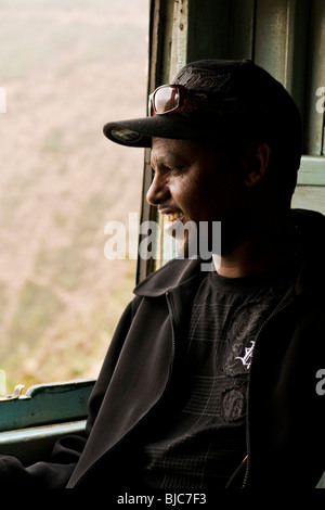 Eritreische Eisenbahn, von Asmara nach Massawa, Eritrea Stockfoto