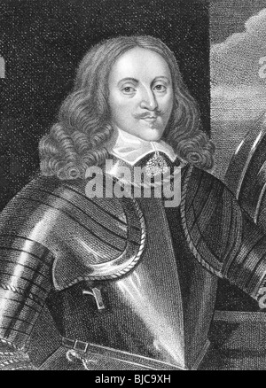 Edward Somerset, 2. Marquess of Worcester (1601-1667) auf Gravur aus den 1800er Jahren. Stockfoto