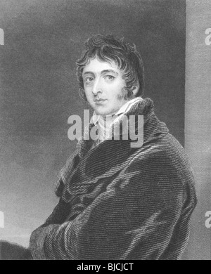 William Lamb, 2. Viscount Melbourne (1779-1848) auf Gravur aus den 1800er Jahren. Britischer Premierminister während 1834-1841. Stockfoto