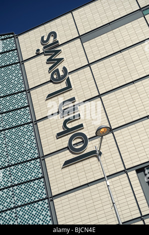 John Lewis Department Store außen, St Davids 2 Shoping Center Cardiff Wales UK Stockfoto