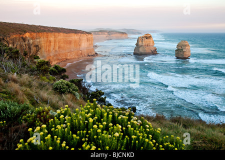 Zwei Felsen der zwölf Apostel, Port Campbell National Park, Victoria, Australia Stockfoto