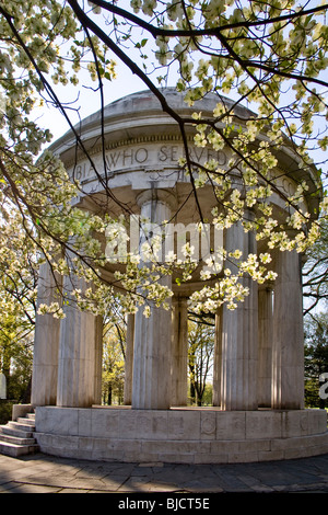 District Of Columbia World War Memorial ehrt Bürger von Washington, D.C. Stockfoto