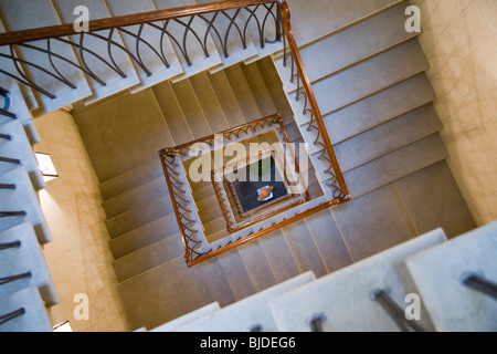 Treppenhaus in Florenz, Italien. Stockfoto