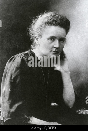 MARIE CURIE - Polen geborenen französischen Physiker (1867-1934) Stockfoto