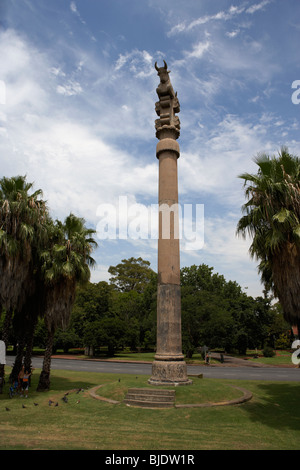 Persische Tempel Denkmal Spalte in Palermo Hauptstadt Buenos Aires Bundesrepublik Argentinien in Südamerika Stockfoto