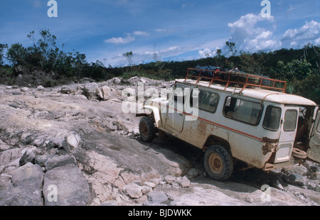 Abenteuerlich Reisen in Venezuela Stockfoto