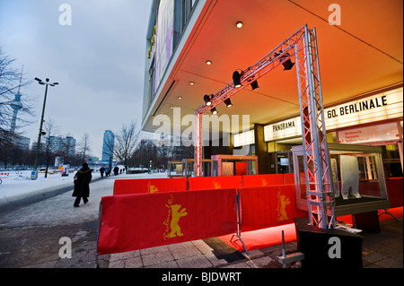 Roten Teppich im Kino International Kino auf der Berlinale 2010 Film Festival, Berlin, Deutschland, Europa Stockfoto