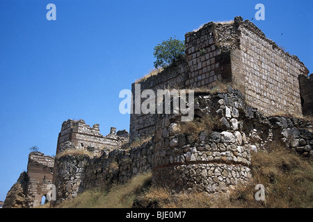 Escalona. Schloss. Provinz Toledo. Kastilien-La Mancha. Spanien. Stockfoto