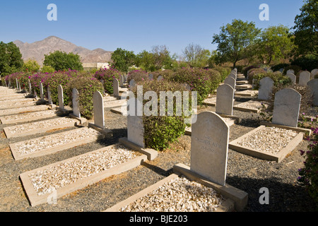 Italienische Kriegsgräberstätte, Keren, Eritrea Stockfoto