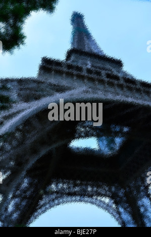 Eiffelturm, Paris, Frankreich Stockfoto