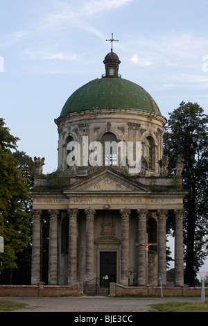 Pidhirzi, Podhorce, Schloss St. Josef und Himmelfahrt, Architekt 1752-1766, S. Romanus, Lemberg/Lviv Oblast, Westukraine Stockfoto