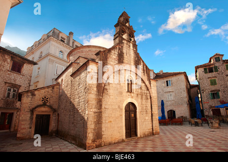 St Luke Kirche, St. Lukes Square, Kotor, Montenegro Stockfoto