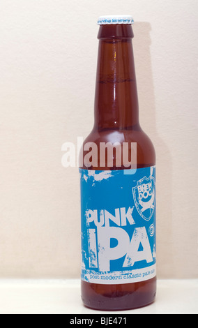 "BrewDog" "Punk IPA" Bier, unabhängige schottische Brauerei, London, England, UK, Europa Stockfoto