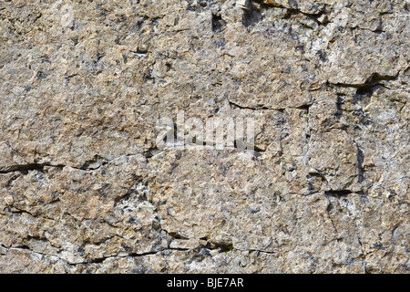 Die Textur der Naturstein mit der Rauheit und patches Stockfoto