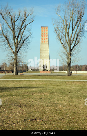 Sachsenhausen Konzentrationslager - sowjetische Befreiung Memorial, Brandenburg, Deutschland Stockfoto