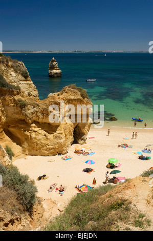 Praia Camilo, Lagos, Algarve, Portugal Stockfoto