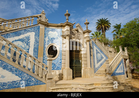 Palast, Estoi, Algarve, Portugal Stockfoto