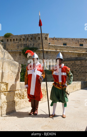 In Guardia Parade, Fort St.Elmo, Valletta, Malta Stockfoto