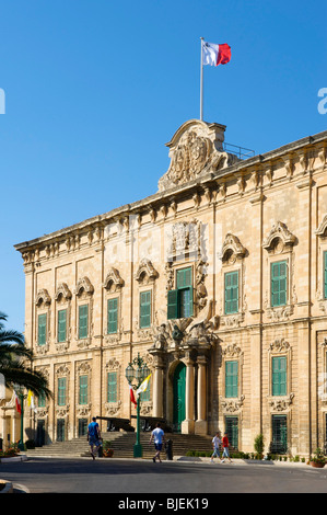 Auberge de Castille, Valletta, Malta Stockfoto